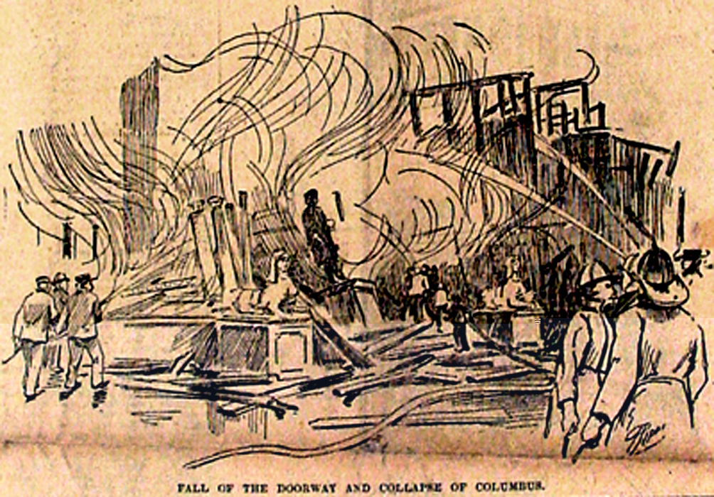 Fall of the Doorway and Collapse of Columbus