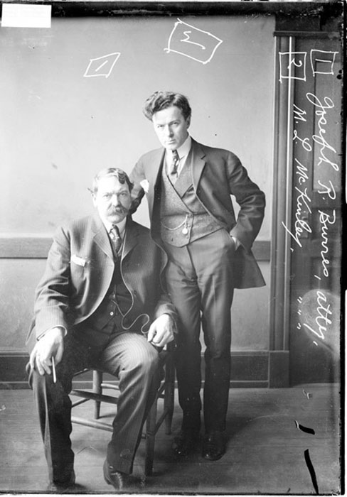 Judge McKinley and Attorney Burres